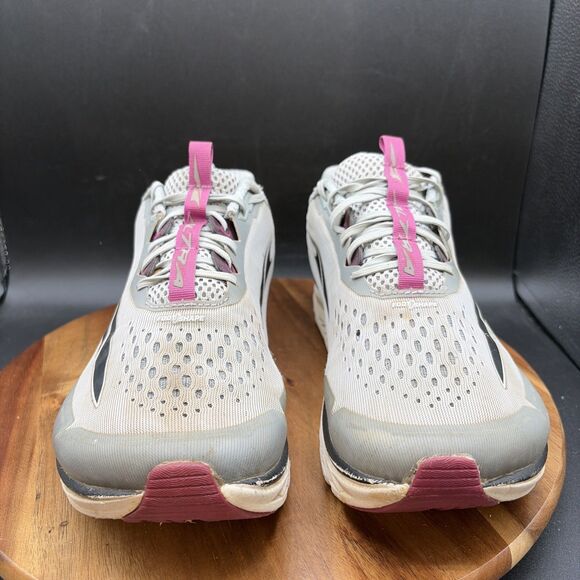 Altra Torin 4 Womens Size 11 Running Shoes Gray Pink Sneakers ALW1937F254